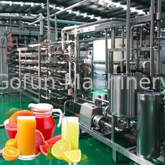 SUS304 1500t/D محطة معالجة الحمضيات آلة استخراج المشروبات