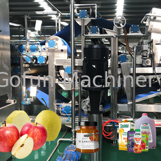 مصنع معالجة هريس التفاح للصناعات الغذائية SUS 304
