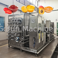 معجون الطماطم الصناعي المعقم / آلة معالجة مربى الفاكهة