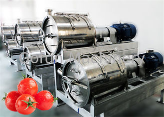 1500 طن / د خط معالجة الطماطم ارتفاع معدل استخراج شهادة CE