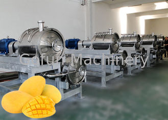 آلة معالجة عصير المانجو عالية الكفاءة مع خطوات معالجة حماية السلامة
