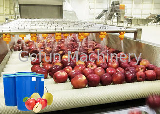 Ss 304 خط معالجة التفاح / آلة صنع مربى الفاكهة الصرف الصحي عالي المستوى