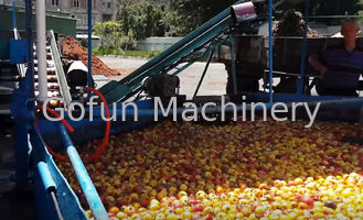 خط إنتاج الفاكهة التلقائي الكامل عصير الفاكهة ماكينة سهلة التشغيل