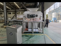 Orange mandarin tangerine juice extraction test running