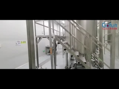 ما هي المعدات المستخدمة لتعقيم العصير قبل تعبئته？