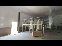 خط معالجة عصير المانجو الذي يوفر الطاقة مع زجاجة زجاجية 440V