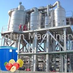 آلة تصنيع عصير التفاح من الفولاذ المقاوم للصدأ 0.5T / H إلى 30T / H عالية الكفاءة