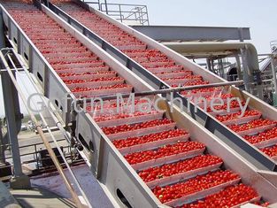 SUS304 / 316L خط معالجة معجون الطماطم نظام التعبئة المعقمة