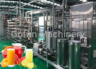 عصير الليمون الصناعي آلة التلقائي عصير الجريب فروت معدات لتجهيز 3T / H