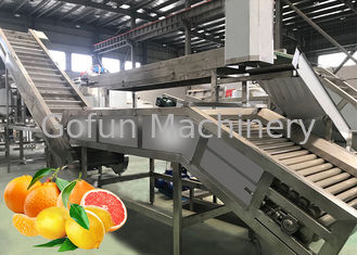 مصنع تجهيز عصير الليمون عالي الكفاءة 1500 طن / يوم لمصنع المشروبات