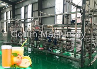استكمال خط إنتاج عصير التفاح والكمثرى خط الانتاج الكامل الآلات الآلية